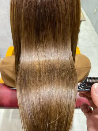 ミディアム YU-KA ✂︎ROSSOのヘアスタイル