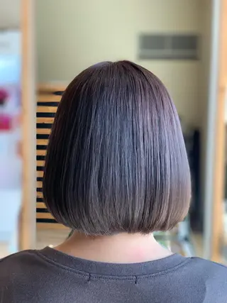 ミディアム カラー 関口 友行のヘアスタイル