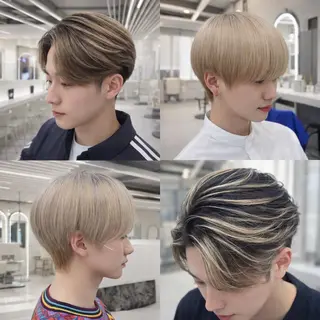 カラー 本場韓国ヘア特化 아이비/Aibiのヘアスタイル