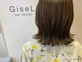 ショート カラー jill by gisel＿奥家のヘアスタイル