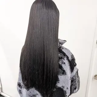 セミロング ♡艶髪ブラウン himi♡のヘアスタイル