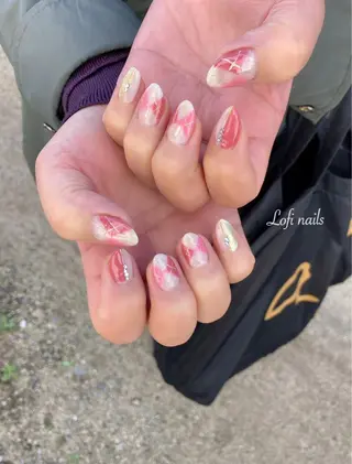 ミディアム ネイル Lofi nails ゆきこのネイルデザイン
