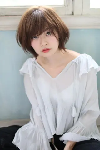 ショート SALOWIN 銀座一丁目店所属・髪質改善/縮毛矯正 🎀小林 唯 🎀のヘアスタイル