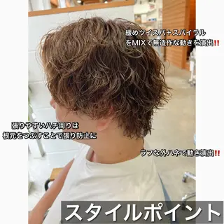 ショート メンズ カウンセリング重視 🥥國谷俊介🥥のヘアスタイル
