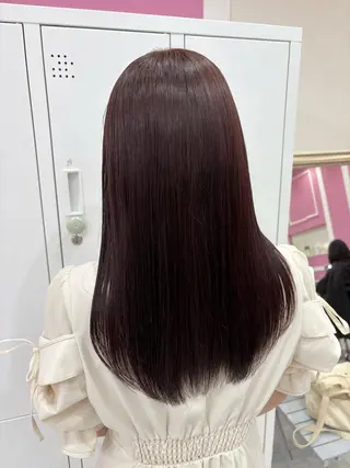 ロング カラー Hirona 縮毛矯正/髪質改善のヘアスタイル