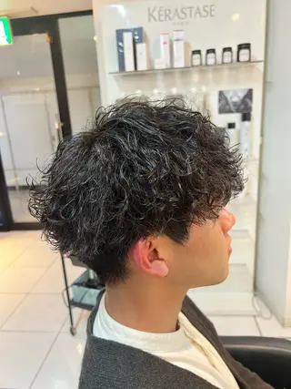 パーマ メンズ パーマ特化美容師 茂木広幸のヘアスタイル