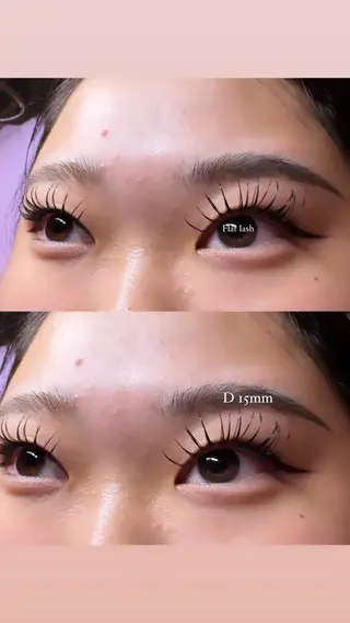 マツエク・マツパ princess 森 碧海のマツエク・マツパデザイン