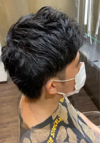 ショート メンズ Jean Claude BIGUINE  丸の内マイプラザ所属・谷口 雅門のヘアスタイル