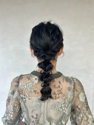 ヘアアレンジ ヘアセット/眉毛カッ ト/Nana〻のヘアスタイル