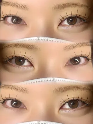 マツエク・マツパ 🩰yuri🩰 似合わせ/束感のマツエク・マツパデザイン