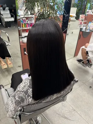 セミロング ほらぐち るいのヘアスタイル