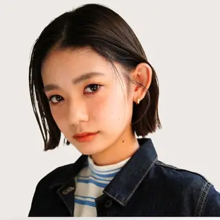 ショート カラー ブリーチなしWカラー レイヤー/KOHNOのヘアスタイル