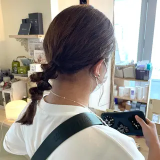 ミディアム ボブウルフ／ボブ Satsuki【名駅のヘアスタイル