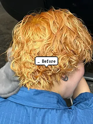 ショート パーマ 💘 艶モテ/丁寧 カット💘rina.のヘアスタイル