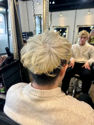 ショート カラー メンズ beat立川店所属・Julia🖤 🌬️🩵のヘアスタイル