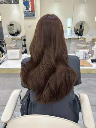 セミロング 似合わせレイヤーカッ ト🩶瀧本美咲のヘアスタイル