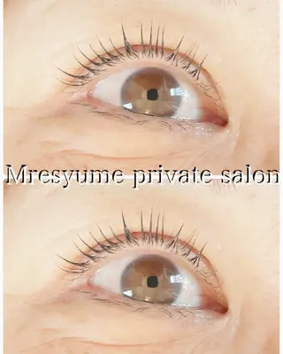 マツエク・マツパ Mresyume MAYUのマツエク・マツパデザイン