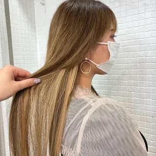 ロング アンククロス青山店所属・ANKHCROSS りりあのヘアスタイル