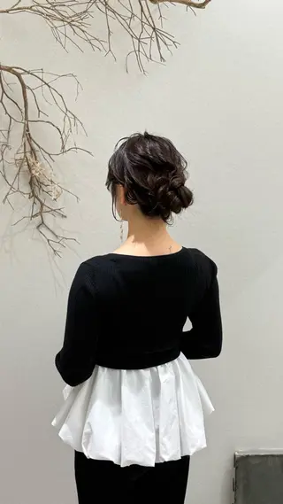 ロング 濱田 剛志のヘアスタイル