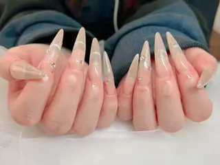 ネイル Hana Bloom Nail💜Akiのネイルデザイン