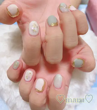 ネイル まるみ ♡のネイルデザイン