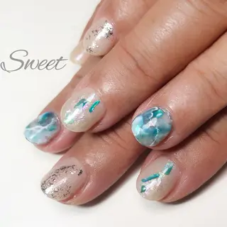 ネイル sweet 仲野陽子のネイルデザイン