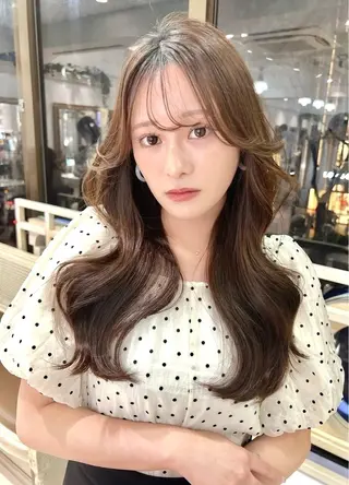 ロング 縮毛矯正⭐️ TAKAHIROのヘアスタイル