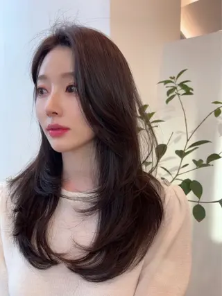 ロング 髪質改善×韓国ヘア HIROのヘアスタイル