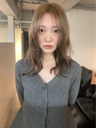 ロング カラー 安部佑哉/ハイトーン /レイヤー/グランジのヘアスタイル