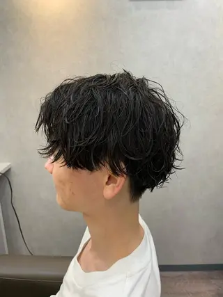 メンズ メンズカット パーマ🦋🌧希咲のヘアスタイル