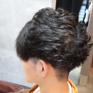 メンズ パーマ 浅野  勇貴のヘアスタイル