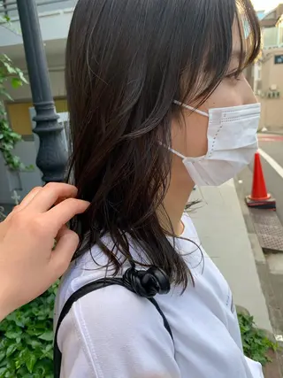 ミディアム カラー 似合わせカラー🫶 小川千波のヘアスタイル