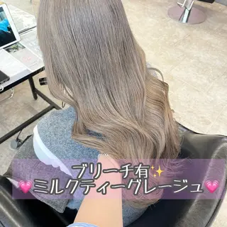 カラー MATTY azusaのヘアスタイル