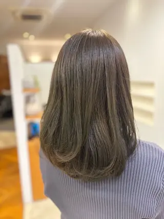 ミディアム カラー カノエ小郡/髪質改善 /小野　静水のヘアスタイル