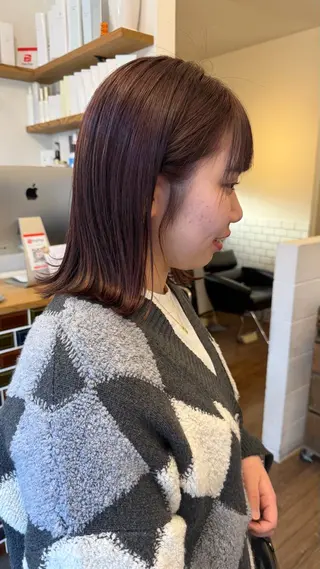 ミディアム カラー hairsalonnendo所属・nendo kanaのヘアスタイル