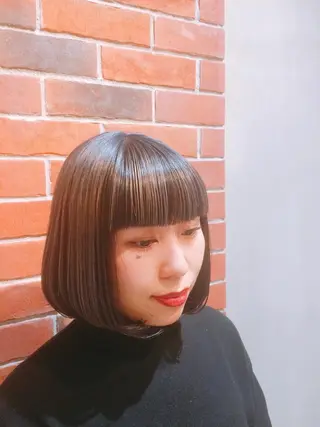 ミディアム コクブ アキヨのヘアスタイル
