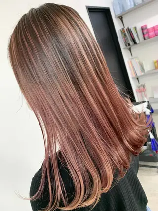 セミロング 🥇近藤 恭輔🥇 Recharme新保のヘアスタイル