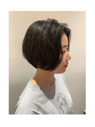 ショート 上平 綾菜のヘアスタイル