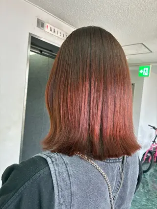 ミディアム nara misakiのヘアスタイル