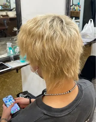 ミディアム 韓国風くびれヘア/ 小顔レイヤー🧿小林のヘアスタイル