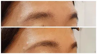 アイブロウ ユウナ/眉ワックス /メンズカットモデルのヘアスタイル