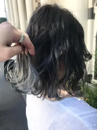 ミディアム カラー 店長担当🌟 矢吹ガブリエル🌟のヘアスタイル