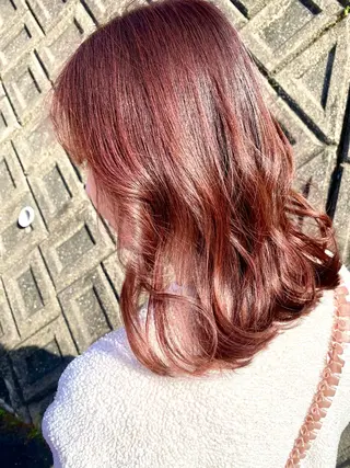 ミディアム Blink Remit hair明野店所属・秋月 亜耶のヘアスタイル