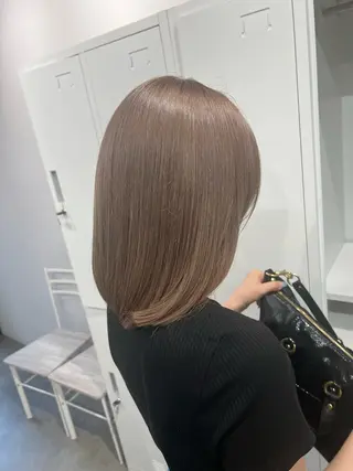 カラー 透明感/ダブルカラー 🦋TOMOKA🦋のヘアスタイル