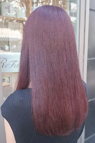 ロング カラー 渋谷／ ＭＩＹＵのヘアスタイル