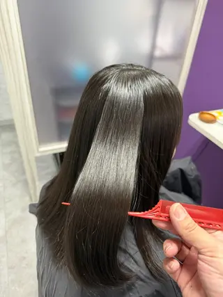 ロング 川口 真人のヘアスタイル