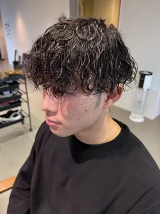ショート パーマ メンズ パーマ職人 Mizukiのヘアスタイル