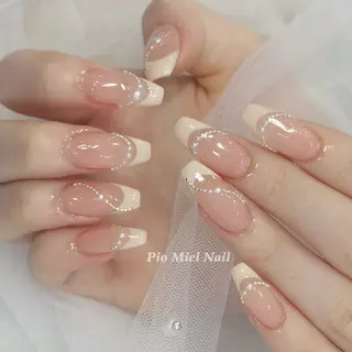 ネイル HANA 長さだしのネイルデザイン