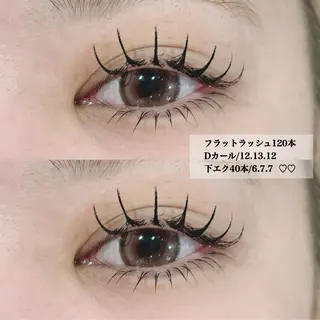 マツエク・マツパ 堀内 優衣💗パリジェンヌのマツエク・マツパデザイン