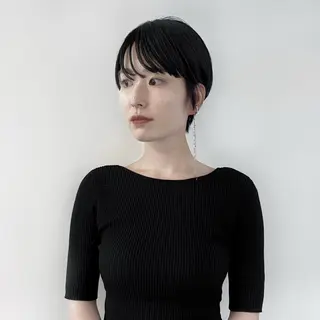 ショート 小山夕稀/ニュアンス パーマ/新城のヘアスタイル